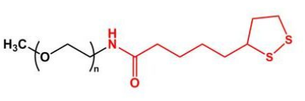 mPEG-LA；甲氧基聚乙二醇硫辛酸；mPEG-Lipoic acid