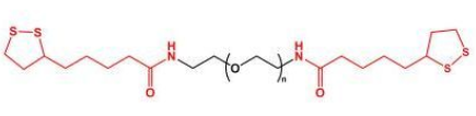 LA-PEG-LA；二硫辛酸聚乙二醇；Thioctic acid-PEG-Thioctic acid