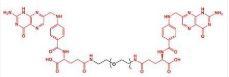 FA-PEG-FA；二叶酸聚乙二醇 ；Folate-PEG-Folate