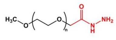 mPEG-Hydrazide；mPEG-HZ；甲氧基聚乙二醇酰肼 