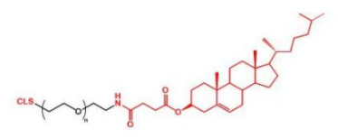 CLS-PEG-CLS；二胆固醇聚乙二醇；Cholesterol-PEG-Cholesterol