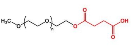mPEG-SA；mPEG-Succinic Acid；甲氧基聚乙二醇丁二酸 