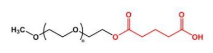 mPEG-GA；mPEG-Glutaric Acid；甲氧基聚乙二醇戊二酸酯 