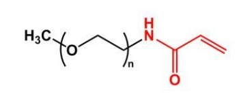 mPEG-ACA；mPEG-Acrylamide；甲氧基聚乙二醇丙烯酰胺 