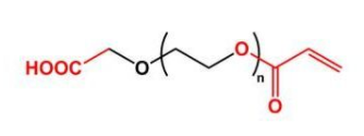 COOH-PEG-AC，羧基聚乙二醇丙烯酸酯，COOH-PEG-Acrylate
