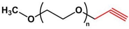 mPEG-Alkyne；甲氧基聚乙二醇丙炔 