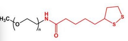 mPEG-LA；mPEG-Lipoic acid；甲氧基聚乙二醇硫辛酸 
