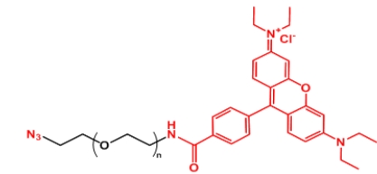 Rhodamine B-PEG-Azide；罗丹明B聚乙二醇叠氮