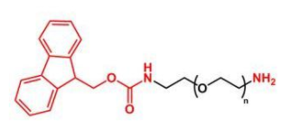 FMOC-NH-PEG-NH2；芴甲氧羰基聚乙二醇氨基；FMOC-NH-PEG-Amine 