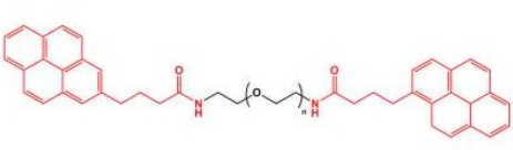 Pyrene-PEG-Pyrene;二芘丁酸聚乙二醇;聚乙二醇二芘丁酸