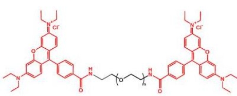 Rhodamine-PEG-Rhodamine; RB-PEG-RB;二罗丹明聚乙二醇