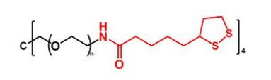 4ARM-PEG-LA；四臂聚乙二醇硫辛酸；4Arm-PEG-Thioctic acid