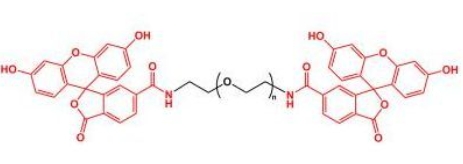 Fluoresein-PEG-Fluoresein;FITC-PEG-FITC;二荧光素聚乙二醇