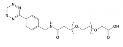 Tetrazine-PEG-COOH  四嗪-聚乙二醇-羧基