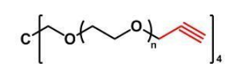 4ARM-PEG-Alkyne；四臂聚乙二醇丙炔；4ARM-PEG-ALK
