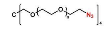4ARM-PEG-N3；四臂聚乙二醇叠氮 ；4ARM-PEG-Azide