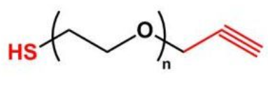 Alkyne-PEG-SH；炔基聚乙二醇巯基；SH-PEG-Alkyne