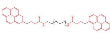 Pyrene-PEG-Pyrene;二芘丁酸聚乙二醇 