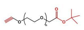 Alkyne-PEG-COOtBu；炔基聚乙二醇叔丁酯 ；COOtBu-PEG-Alkyne