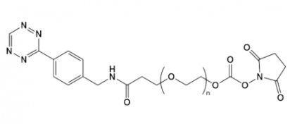 Tetrazine-PEG-NHS  四嗪-聚乙二醇-活性酯
