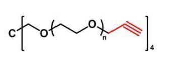  4ARM-PEG-Alkyne；四臂聚乙二醇丙炔；4ARM-PEG-ALK