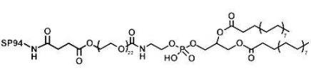 DSPE-PEG-SP94，磷脂-聚乙二醇-肝癌特异靶向肽SP94