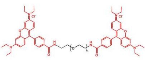Rhodamine-PEG-Rhodamine; RB-PEG-RB;二罗丹明聚乙二醇
