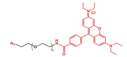 Rhodamine-PEG-N3;罗丹明聚乙二醇叠氮