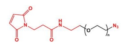 MAL-PEG-Azide;MAL-PEG-N3;马来酰亚胺聚乙二醇叠氮 