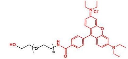 Rhodamine-PEG-OH；罗丹明聚乙二醇羟基