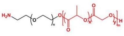 PLGA-PEG-NH2 NH2-PEG-PLGA 聚乳酸-羟基乙酸共聚物聚乙二醇氨基