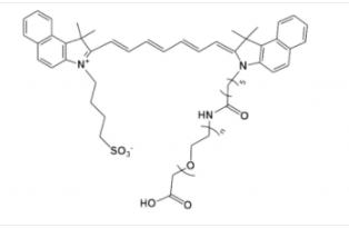 ICG-PEG-COOH  吲哚菁绿-聚乙二醇-羧基