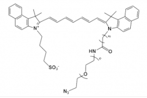 ICG-PEG-Azide  吲哚菁绿-聚乙二醇-叠氮