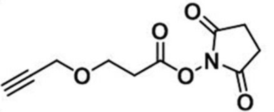 Alkyne-PEG1-NHS ester；炔基-聚乙二醇-活性酯；Propargyl-PEG1-NHS ester