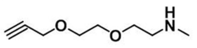 Alkyne-PEG2-methylamine；1835759-76-6；炔基-二聚乙二醇-甲胺