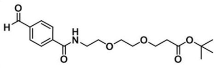 CHO-Ph-PEG2-COOtBu；1807521-09-0；对甲酰苯甲酰-二聚乙二醇-氨基甲酰叔丁酯