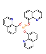 	Aluminum triquinolin-8-olate
