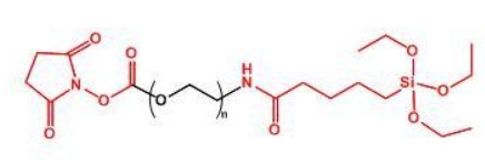 NHS-PEG-Silane ；Silane-PEG-NHS；硅烷PEG活性酯