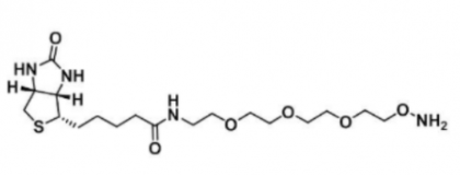 Biotin-PEG3-oxyamine HCl salt；1786206-22-1；生物素-三乙二醇-氧胺盐酸盐
