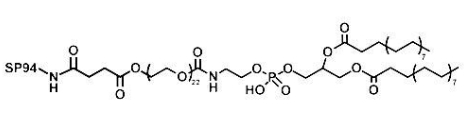 DSPE-PEG-SP94，磷脂-聚乙二醇-肝癌特异靶向肽SP94