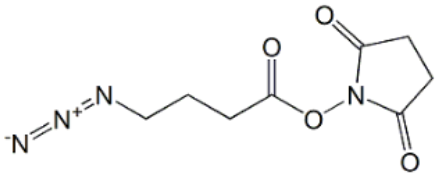 N3-C3-NHS ester；叠氮丁酸-琥珀酰亚胺酯；Azidobutyric acid NHS ester