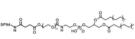 DSPE-PEG-SP94，磷脂-聚乙二醇-肝癌特异靶向肽SP94