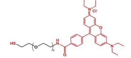 SH-PEG-Rhodamine RB-PEG-SH 罗丹明聚乙二醇巯基