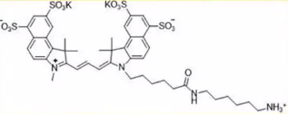 sulfo cy3.5 YNE；三磺酸基Cy3.5-活性酯；trisulfo-Cy3.5 NHS ester