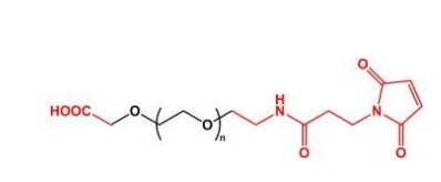  MAL-PEG-COOH Maleimide-PEG-COOH 羧基聚乙二醇马来酰亚胺