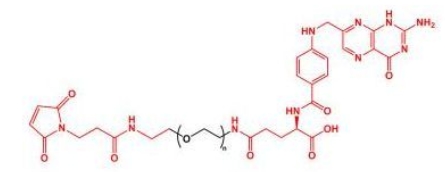 MAL-PEG-FA Folate-PEG-Mal  叶酸聚乙二醇马来酰亚胺