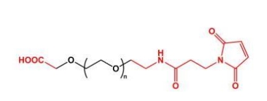 MAL-PEG-COOH Maleimide-PEG-COOH  羧基聚乙二醇马来酰亚胺