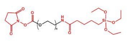  NHS-PEG-Silane Silane-PEG-NHS  活性酯聚乙二醇硅烷