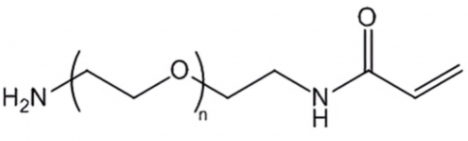 NH2-PEG-ACA ACA-PEG-NH2 氨基聚乙二醇丙烯酰胺