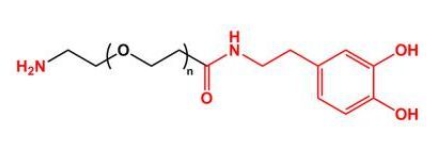 Dopamine-PEG-NH2 NH2-PEG-DOP  氨基聚乙二醇多巴胺 